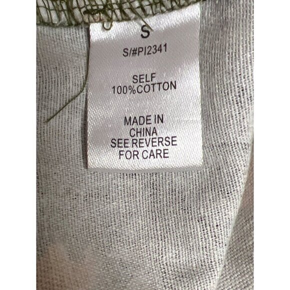 Fashion Nova Orange Camo Capri Pants Tie Hem Women's Size Small - Picture 10 of 11